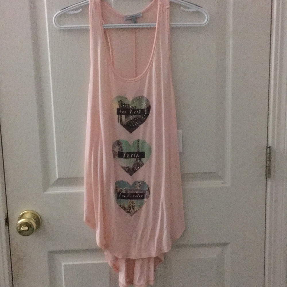 Racerback tank top